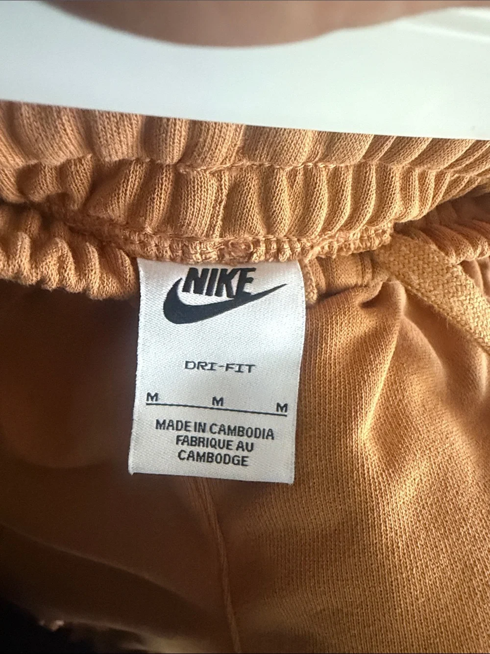 Nike sportswear girls dry fit oversized fleece cargo sweatpants youth medium
